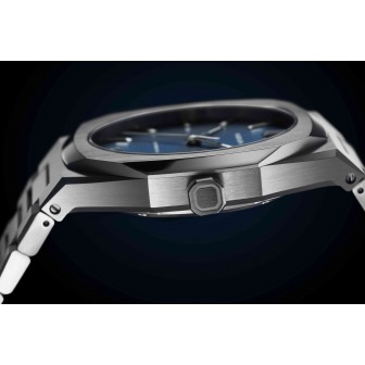 D1 MILANO - Automatic Bracelet 41.5 mm - Blue