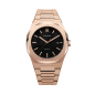 D1 MILANO - Automatic Bracelet 41.5 mm - Black / Rose Gold