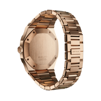 D1 MILANO - Automatic Bracelet 41.5 mm - Black / Rose Gold