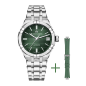 Maurice Lacroix AIKON 39mm Automatic / verde + cinturino caucciu