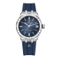 Maurice Lacroix AIKON 39mm Automatic / blu + cinturino caucciù