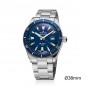 Edox SKYDIVER DATE 38 mm AUTOMATIC - Blu