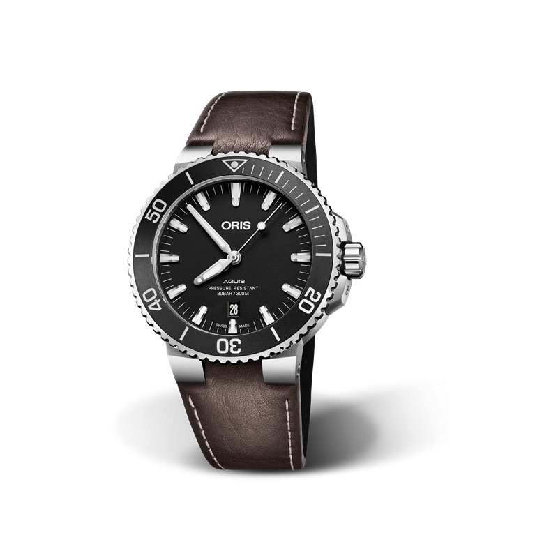 Oris Aquis Date 43,5 mm Black