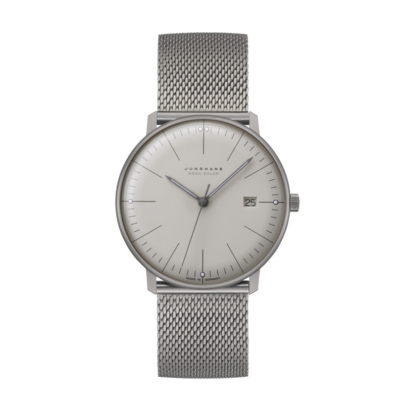 junghans max bill MEGA Solar -38 mm - Titanio