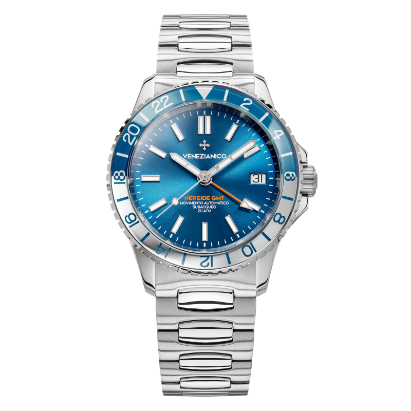 VENEZIANICO - NEREIDE GMT 39 mm blu