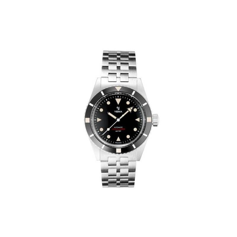 YEMA PEARLDIVER - 38 mm - Nero