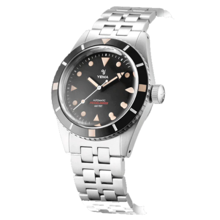 YEMA PEARLDIVER - 38 mm - Nero