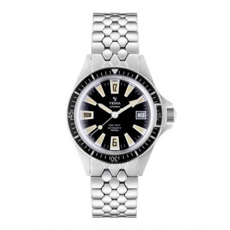 YEMA SKIN DIVER LIMITED EDITION - 39 mm - Nero