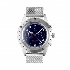 YEMA FLYGRAF FRENCH AIR & SPACE FORCE UTC BLUE - 41 mm