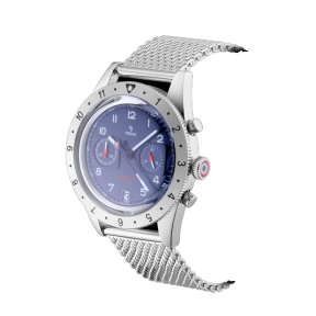 YEMA FLYGRAF FRENCH AIR & SPACE FORCE UTC BLUE - 41 mm