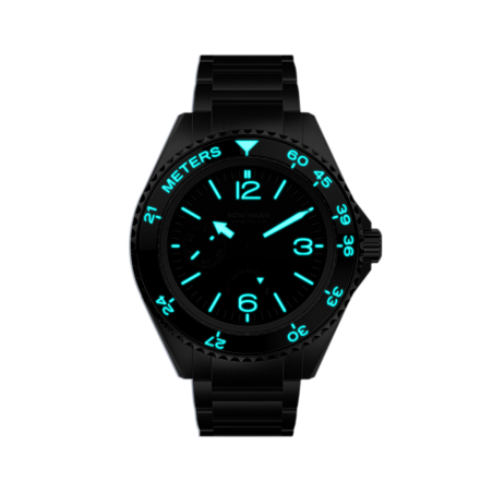 echo/neutra CRISTALLO Diver Professionale 42 mm | Blu